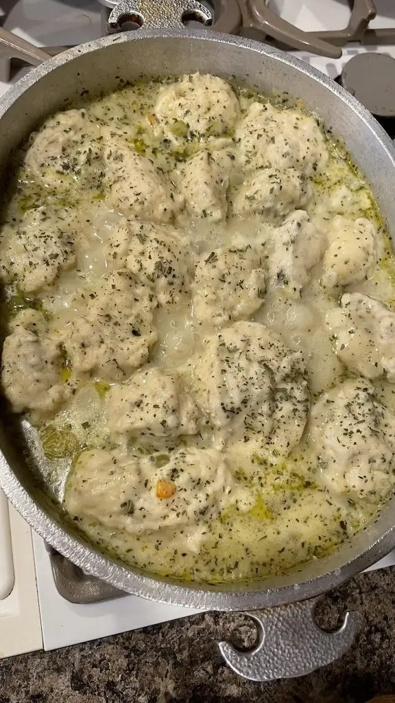 Homemade Chicken and Dumplings