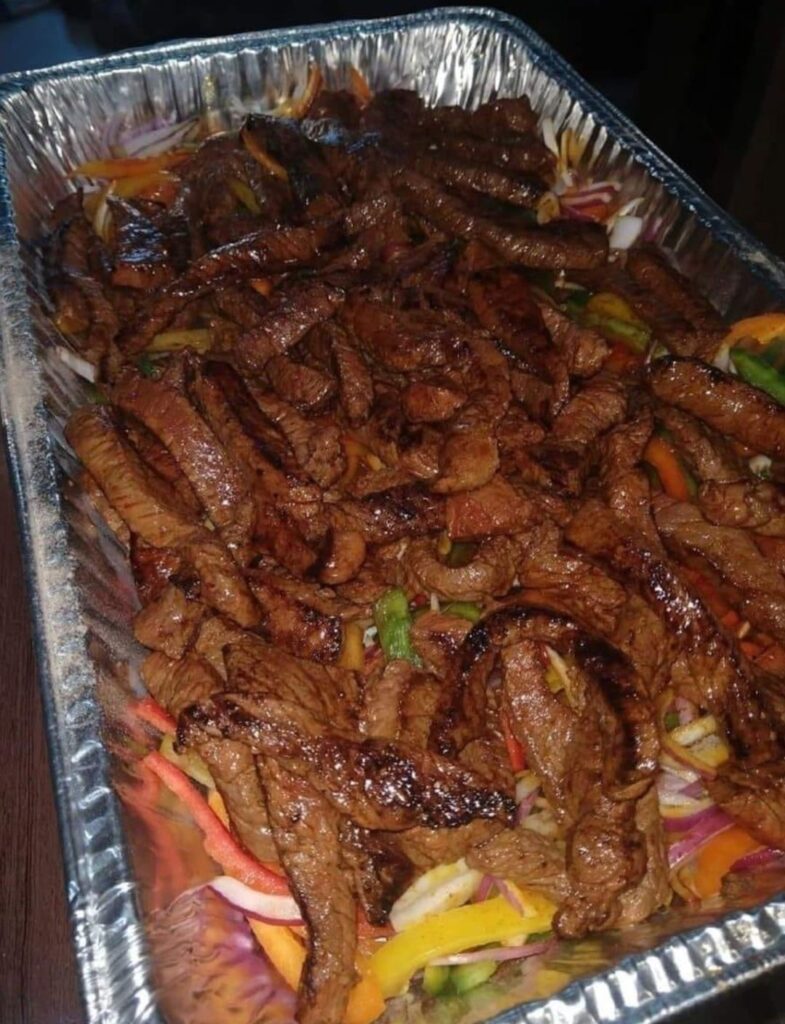 SPICY STEAK FAJITAS