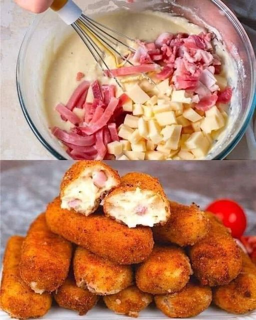 Ham and Cheese Croquette