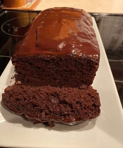 Hot Fudge Brownie Bread