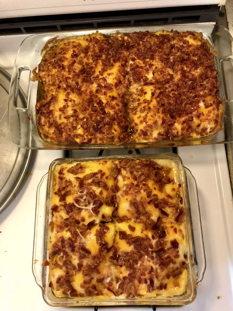 Cheesy Loaded Meatloaf Casserole