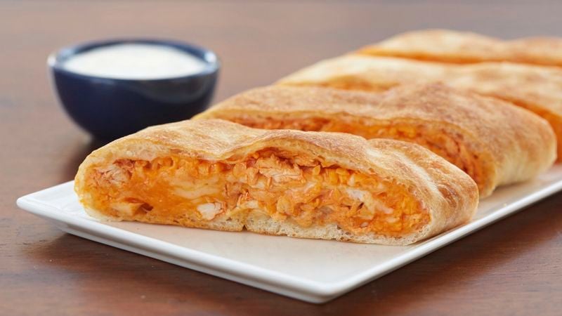 Buffalo Chicken Garbage Bread