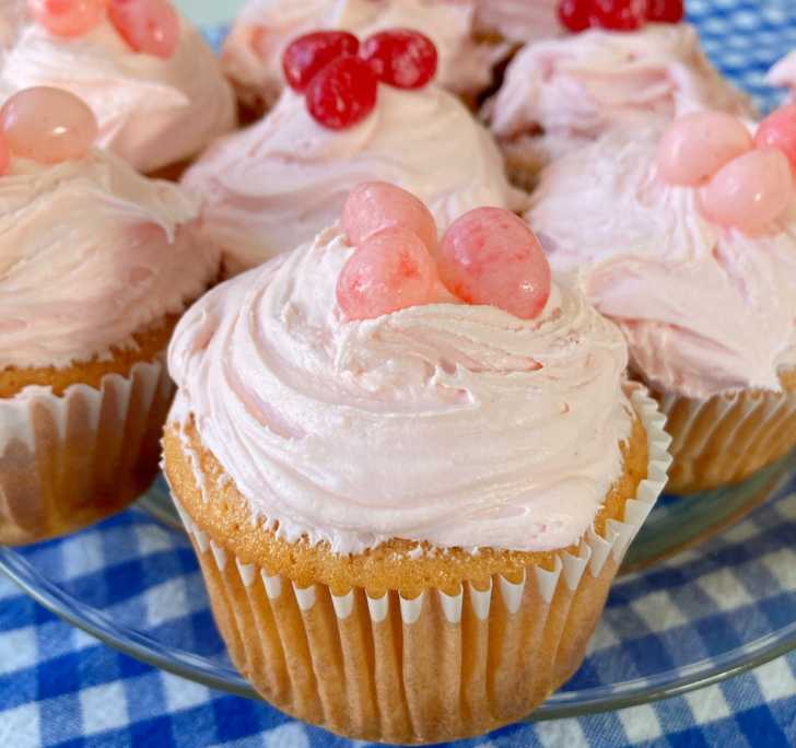 Pink Lemonade Cupcakes