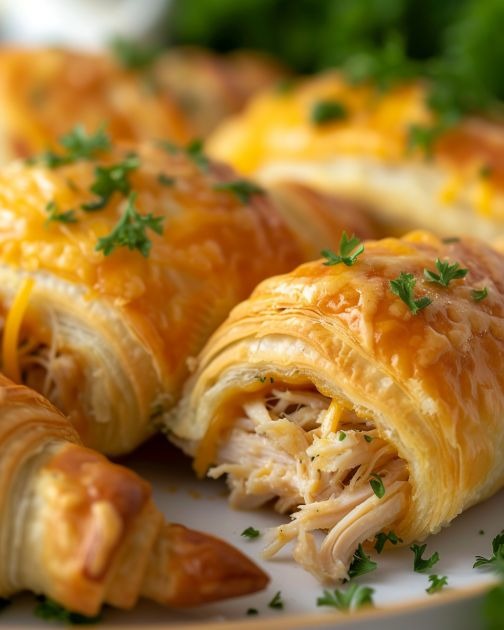 Chicken Crescent Roll Ups Recipe