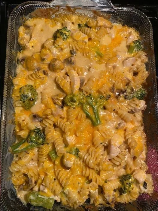 Keto Chicken Broccoli Casserole.