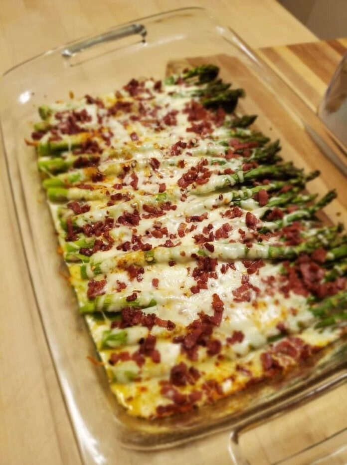 Cheesy Asparagus Casserole