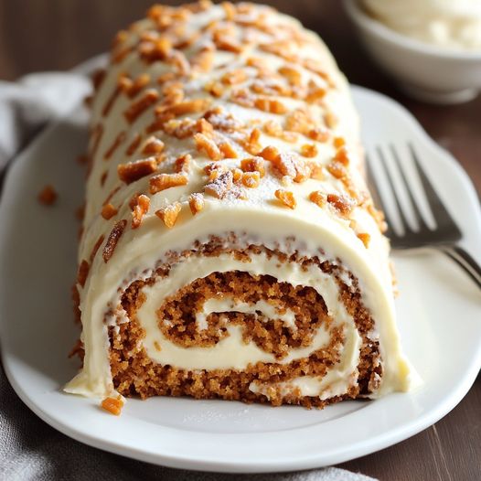 Carrot Cake Roll