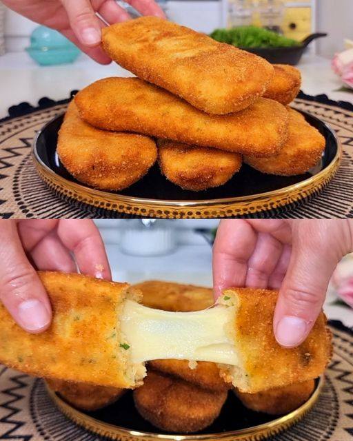 Delicious Potato and Cheese Fritters