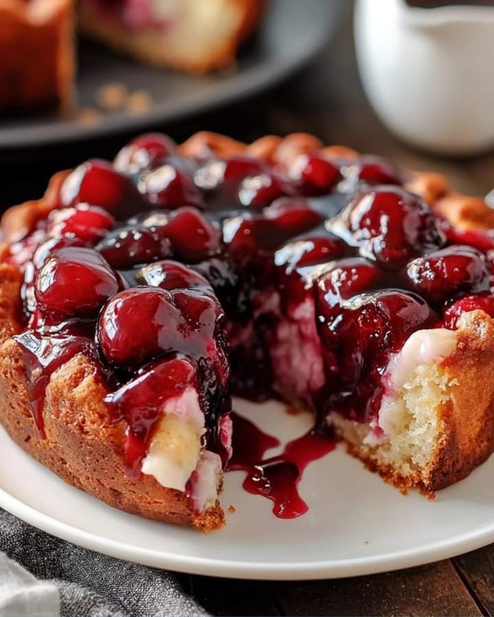 Cherry Pie Monkey Bread 