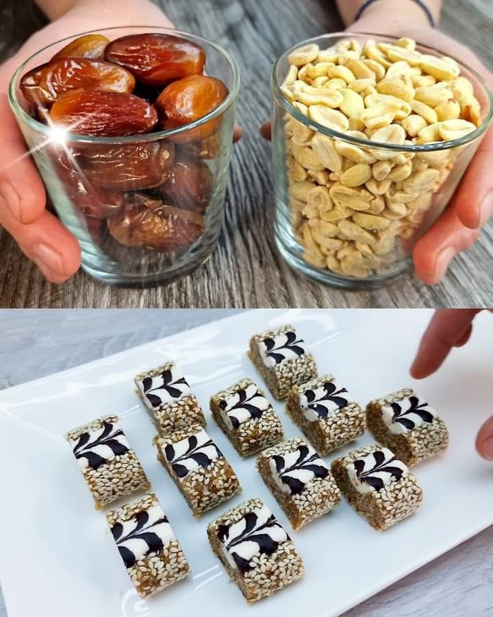 Date and Peanut Sesame Rolls