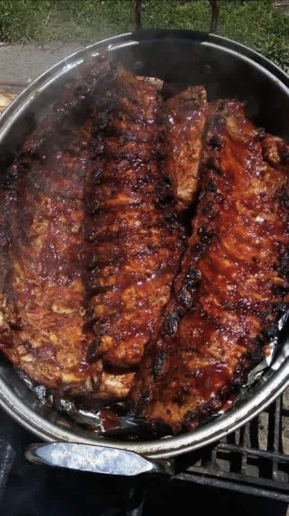 Baked BBQ Baby Back Rib