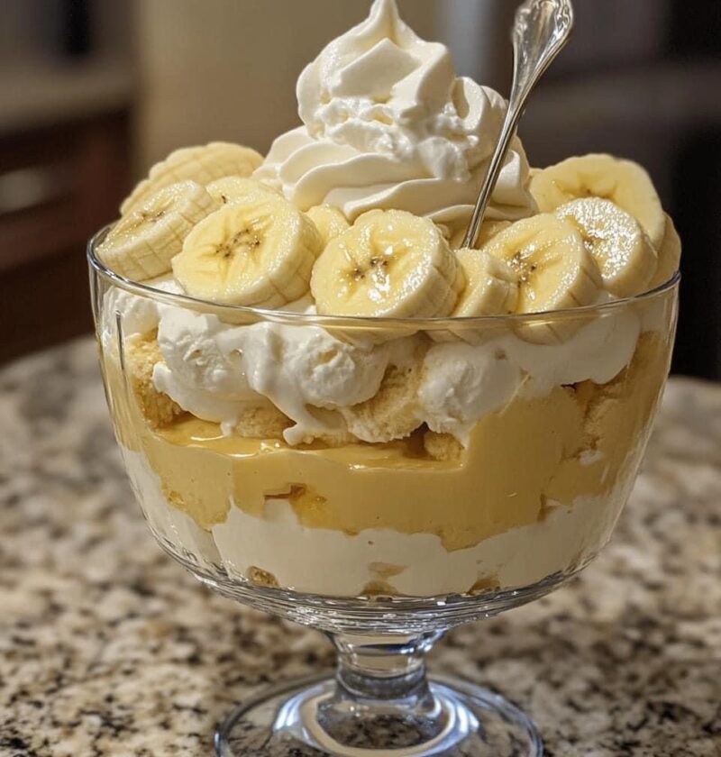 Banana Vanilla Pudding Trifle