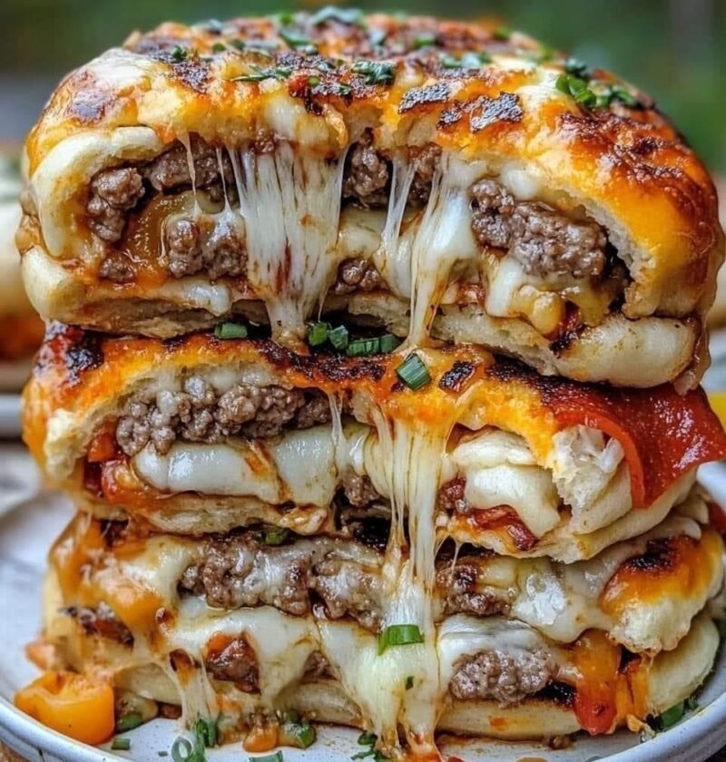 PIZZA BURGER PIE