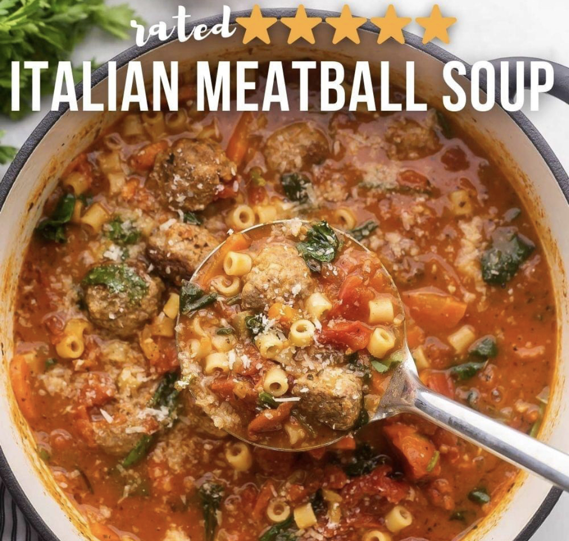 Italian Meatball Soup