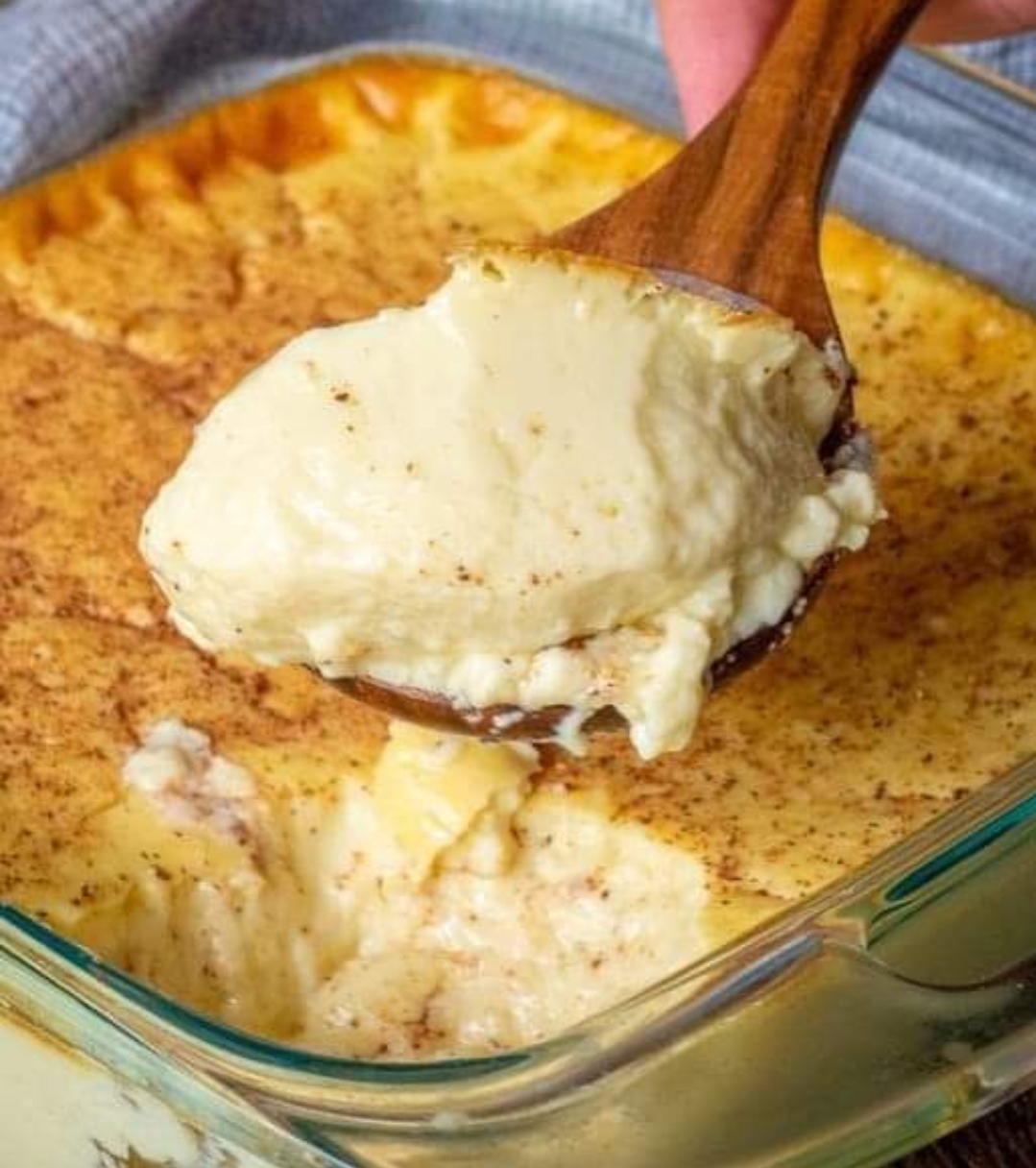 Amish baked custard