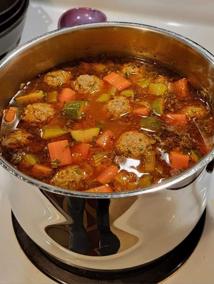 Albondigas Soup (Mexican Meatball Soup)