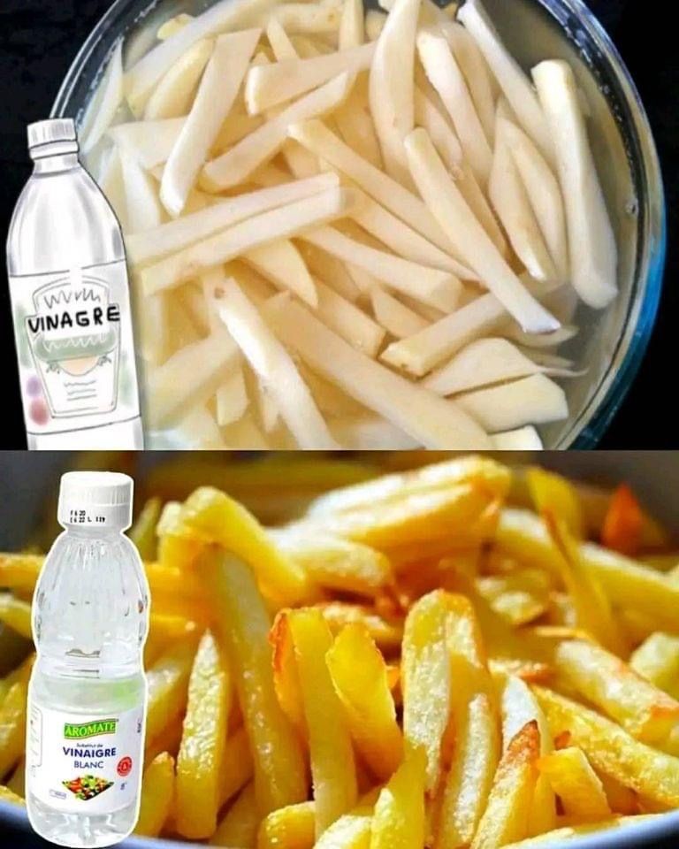 ultimate vinegar crispy fries