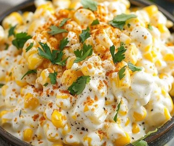 Creamy Crockpot Corn Delight