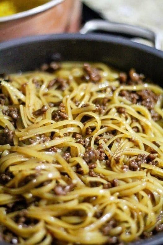 FRENCH ONION BEEF AND NOODLES !