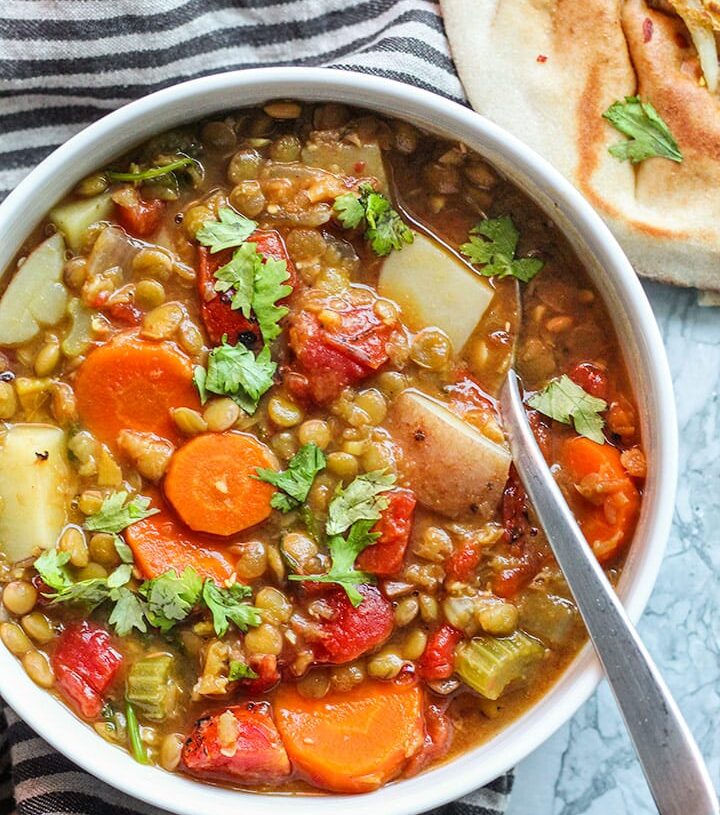 Vegan Latin-Style Lentil Soup