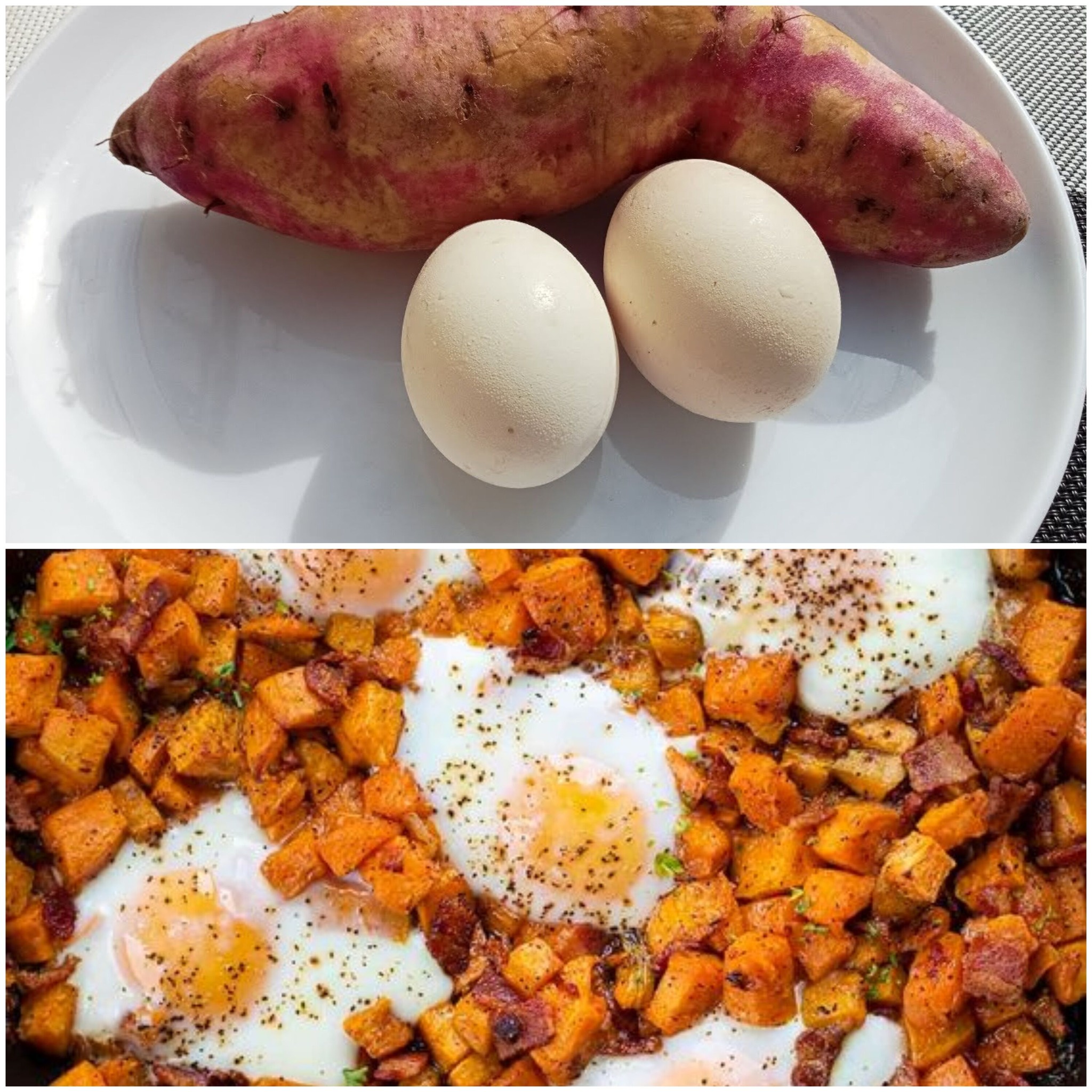 Skip the Bread! Try This Easy and Quick Sweet Potato and Egg Recipe