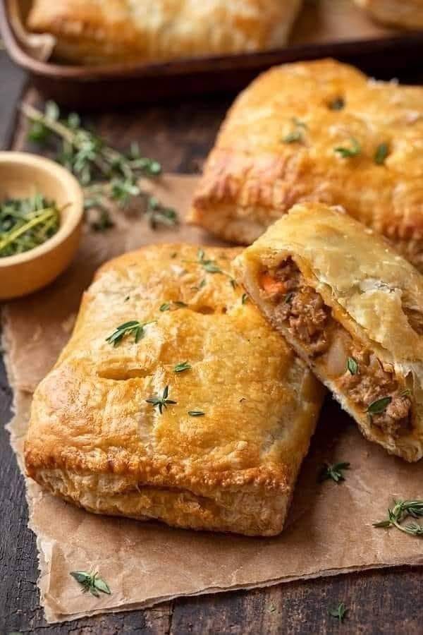 Savory hand pies made with this delicious