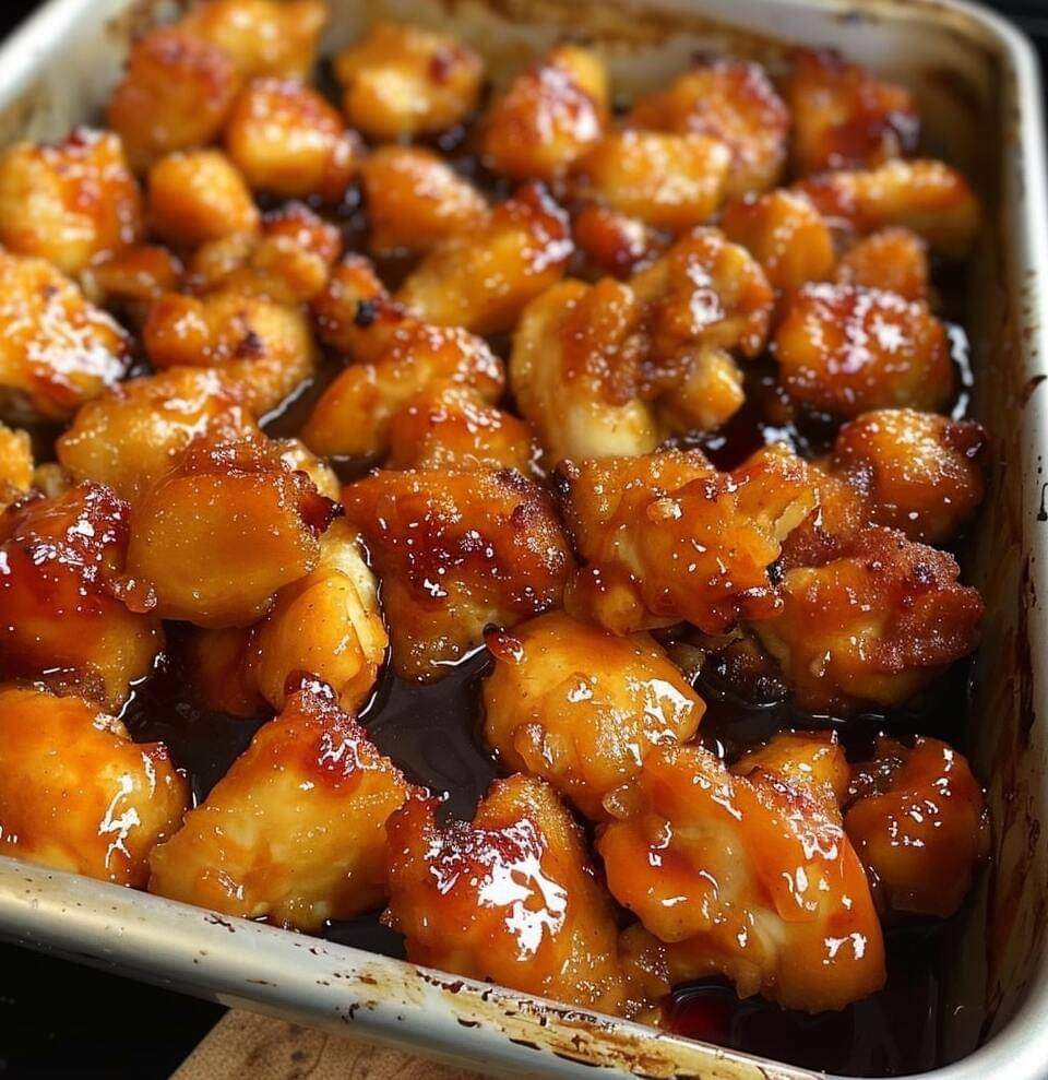 Baked Sweet and Sour Chicken