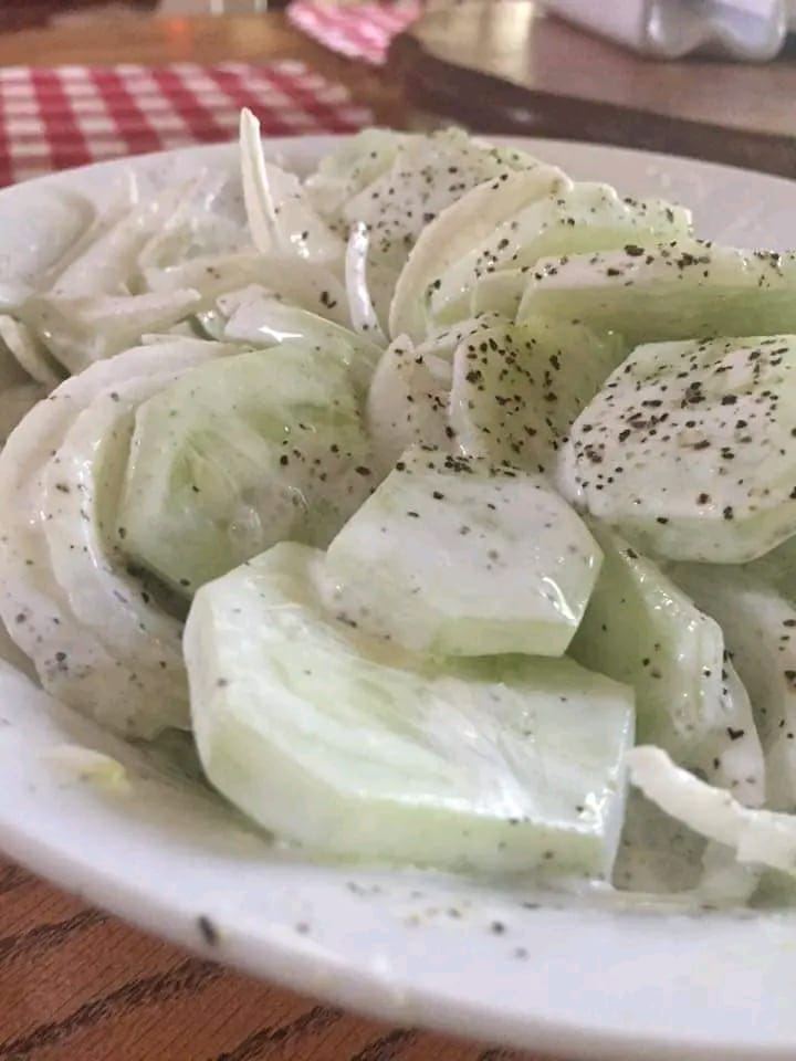 Creamy Cucumber Salad Recipe