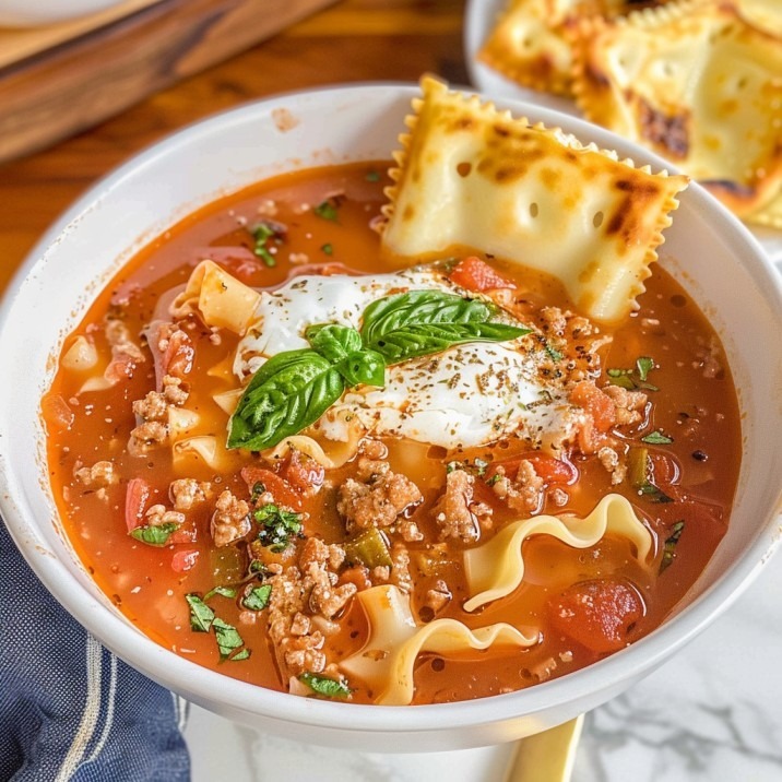  Easy Lasagna Soup