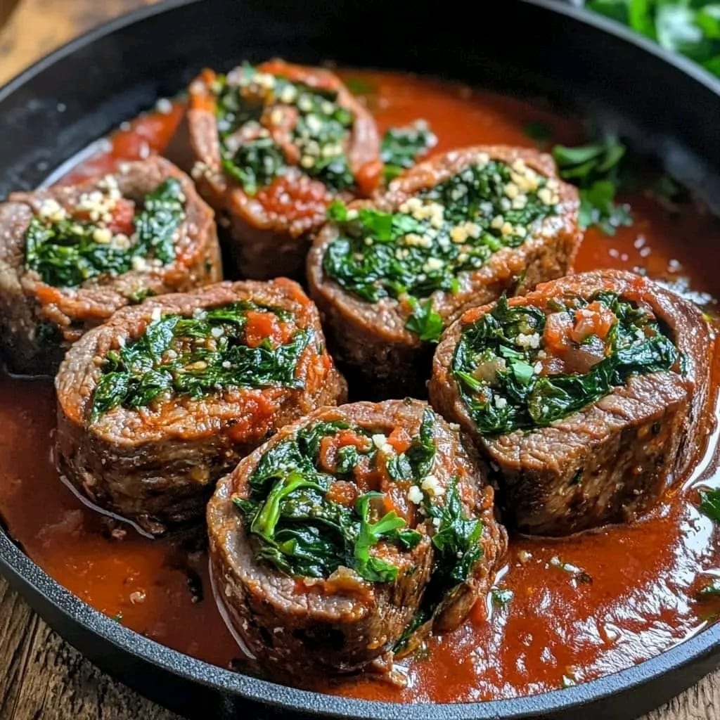 BEEF BRACIOLE IS A DELICIOUS ITALIAN DISH