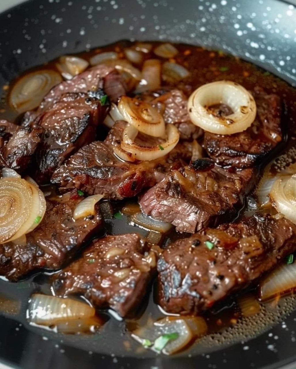 Classic Beef Liver with Caramelized Onions