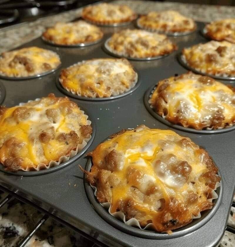 Easy Sausage Muffins