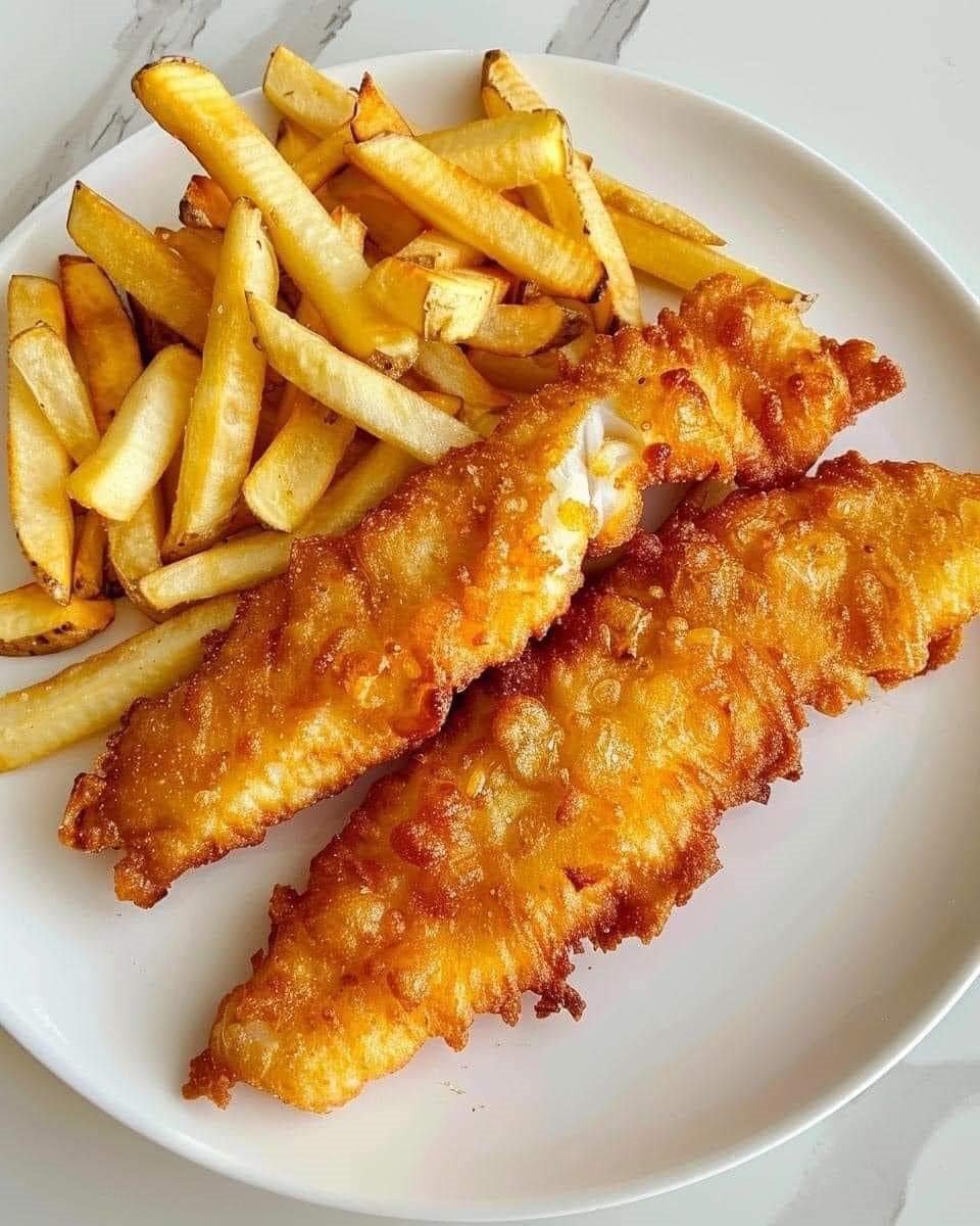 WOULD YOU EAT THESE CRUNCHY FISH FINGERS & GOLDEN FRIES 