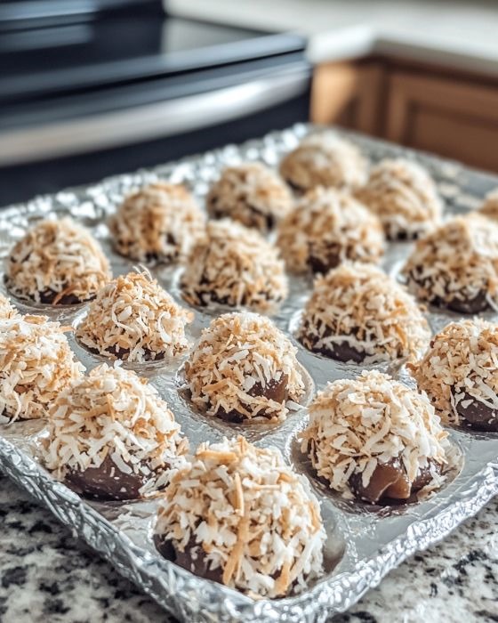 Can’t believe it! I brought these ‘No-Bake Moose Farts’ to a bash, and it vanished in no time