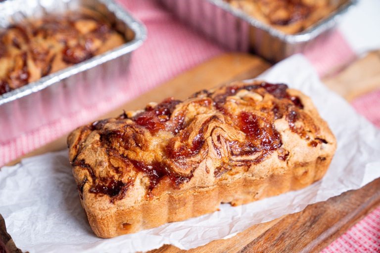 Strawberry Swirl Loaf