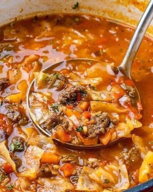 Cabbage Roll Soup turns classic cabbage rolls into a hearty, healthy soup that the whole family will love.