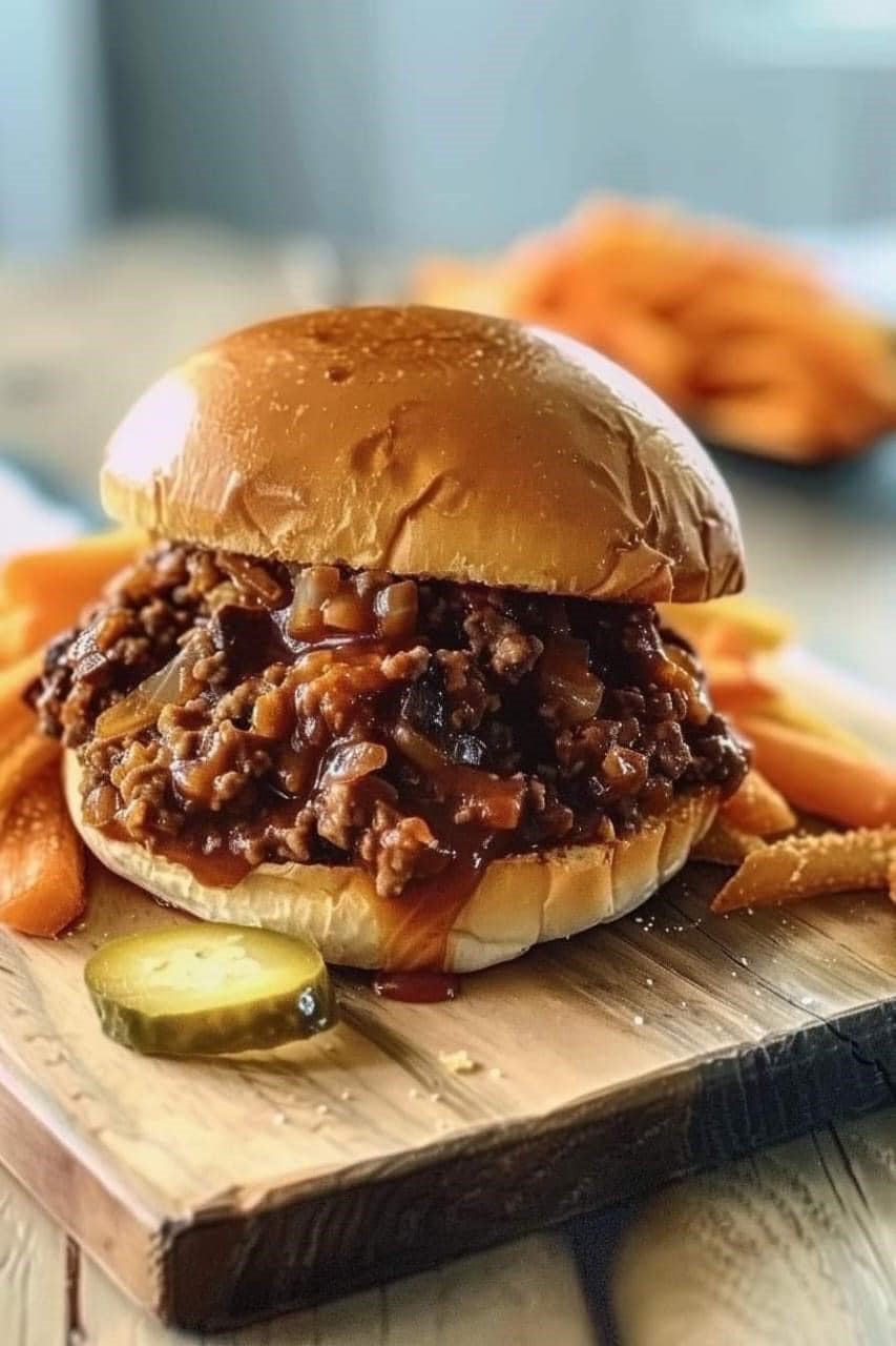 Steakhouse Burger Sloppy Joes 