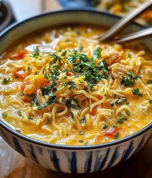 Crack Chicken Noodle Soup