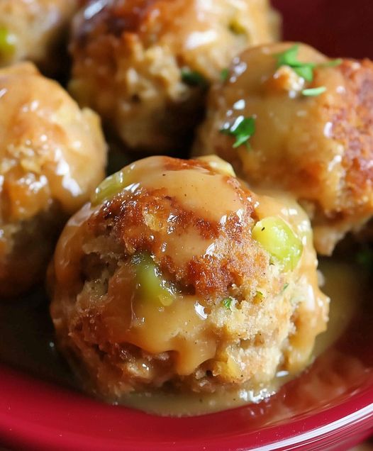 Turkey Stuffing Balls