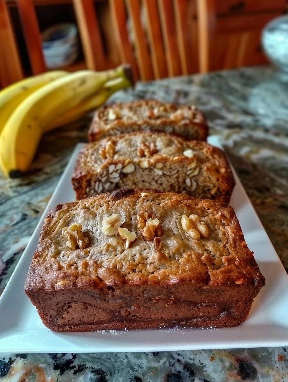 Banana nut bread – GO FOR IT, YOU WON’T REGRET IT!