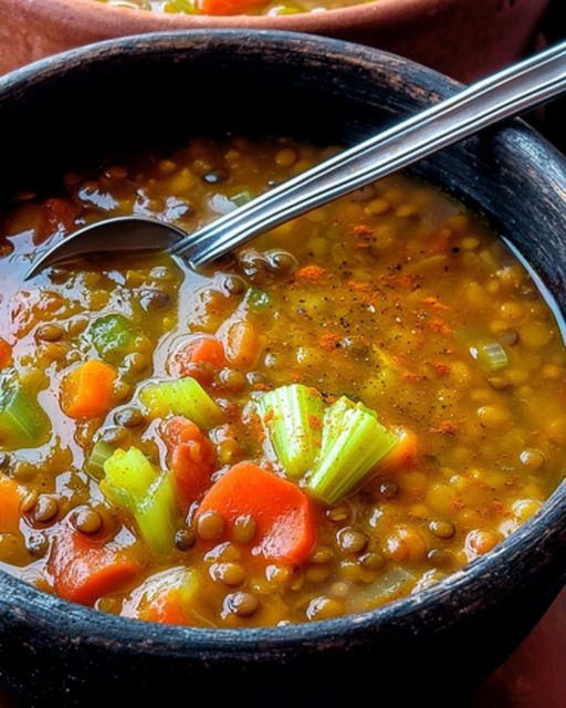 Moroccan Lentil Cream, Sweetness and Spices