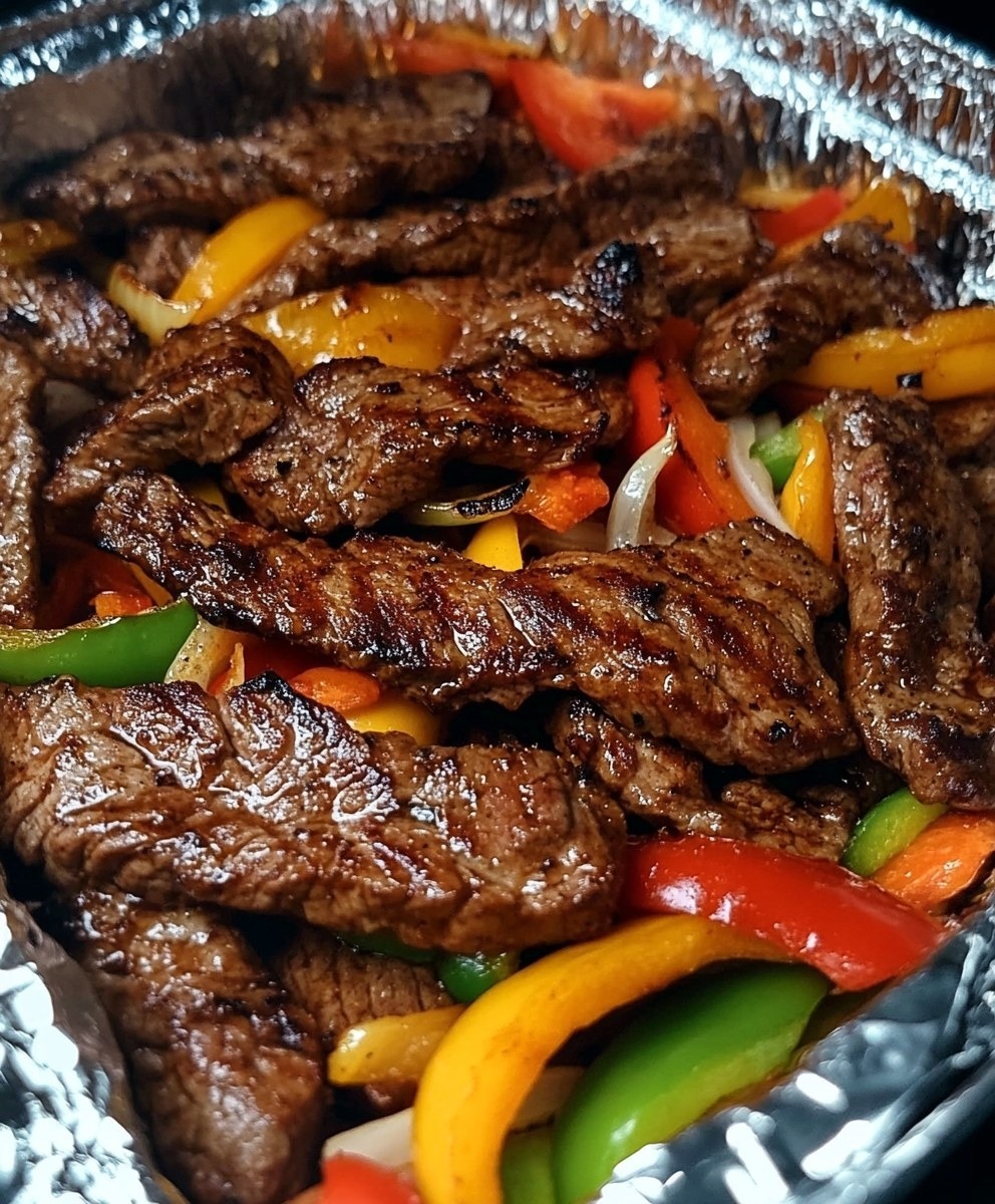 Spicy Steak Fajitas Share