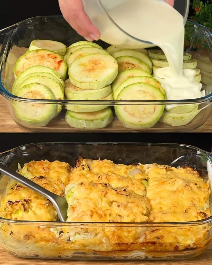 Baked Zucchini with Cheese