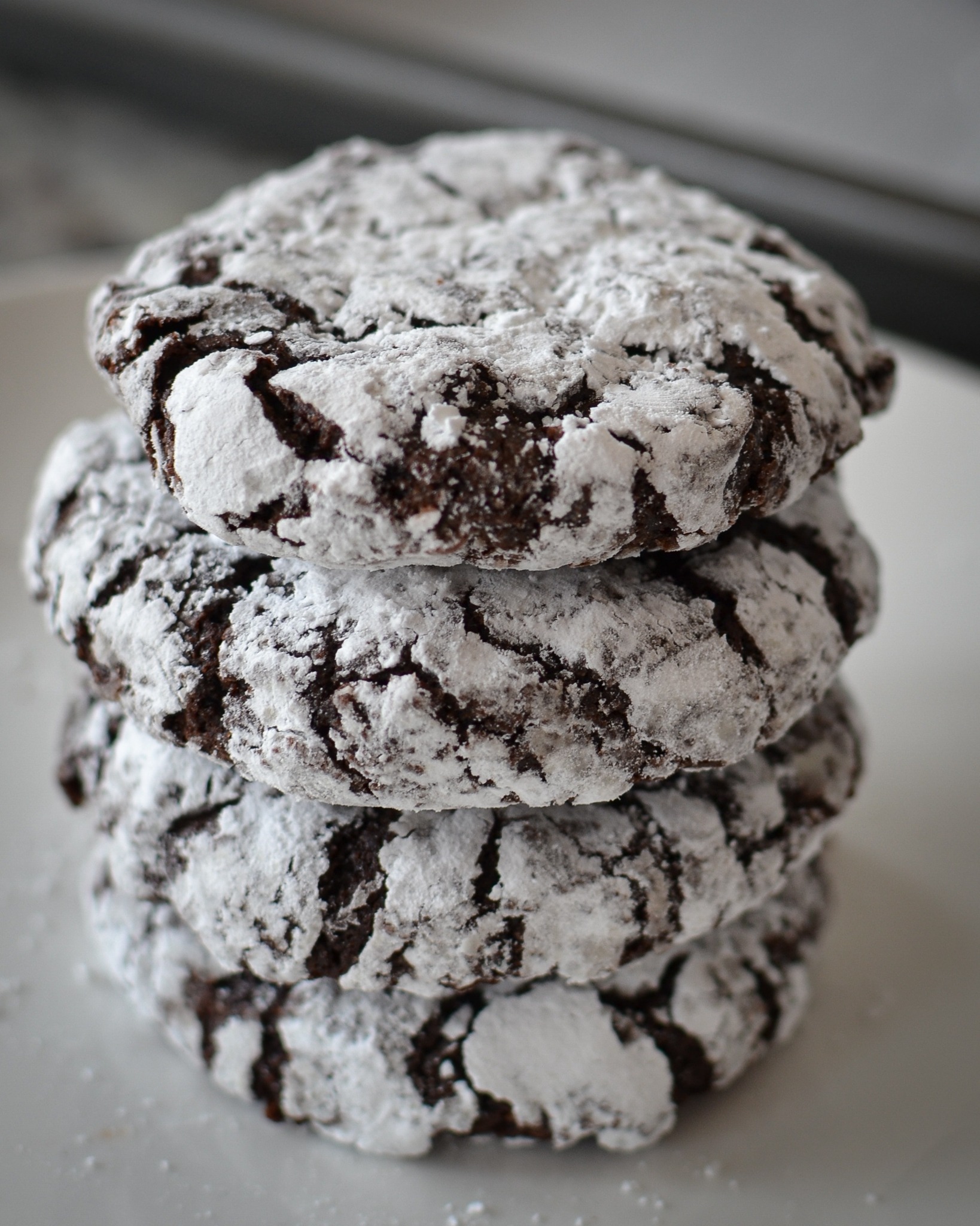 Chocolate Crinkle Cookies