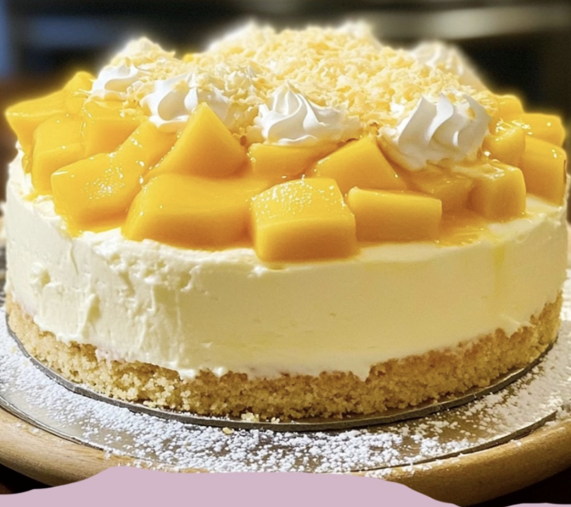 Mango Mousse Cake