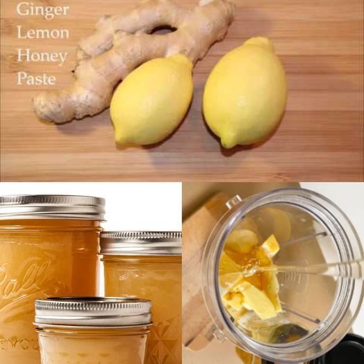 Improve Your Health with a Paste Made of Ginger, Lemon, and Honey