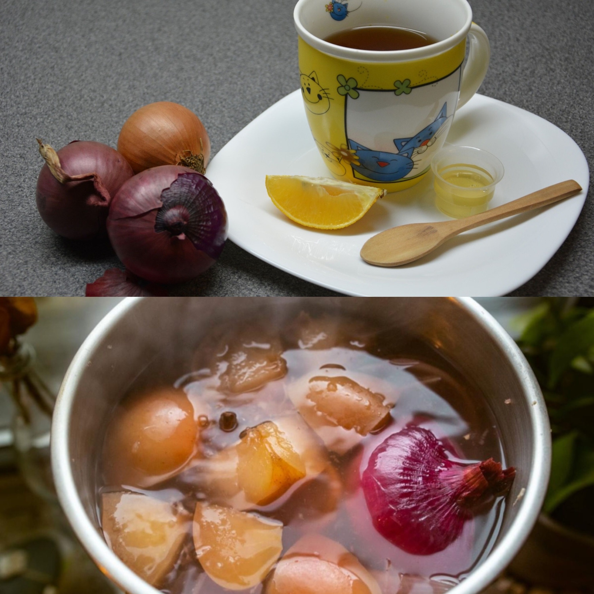 Onion Tea – Tea for Bad Cough (Home Remedy)