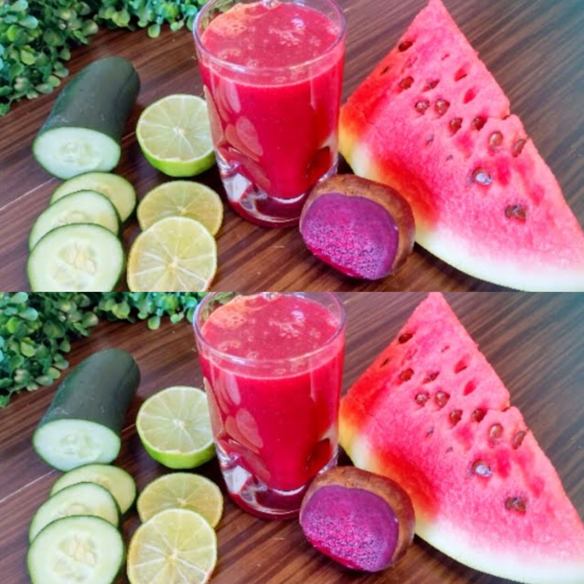 Do You Know What Watermelon , Beetroot, Cucumber , and Lemon Juice Is For? Here Are Its Benefits!