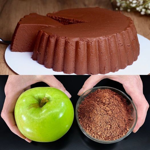 guilt-free apple and cocoa treat for a healthier you!