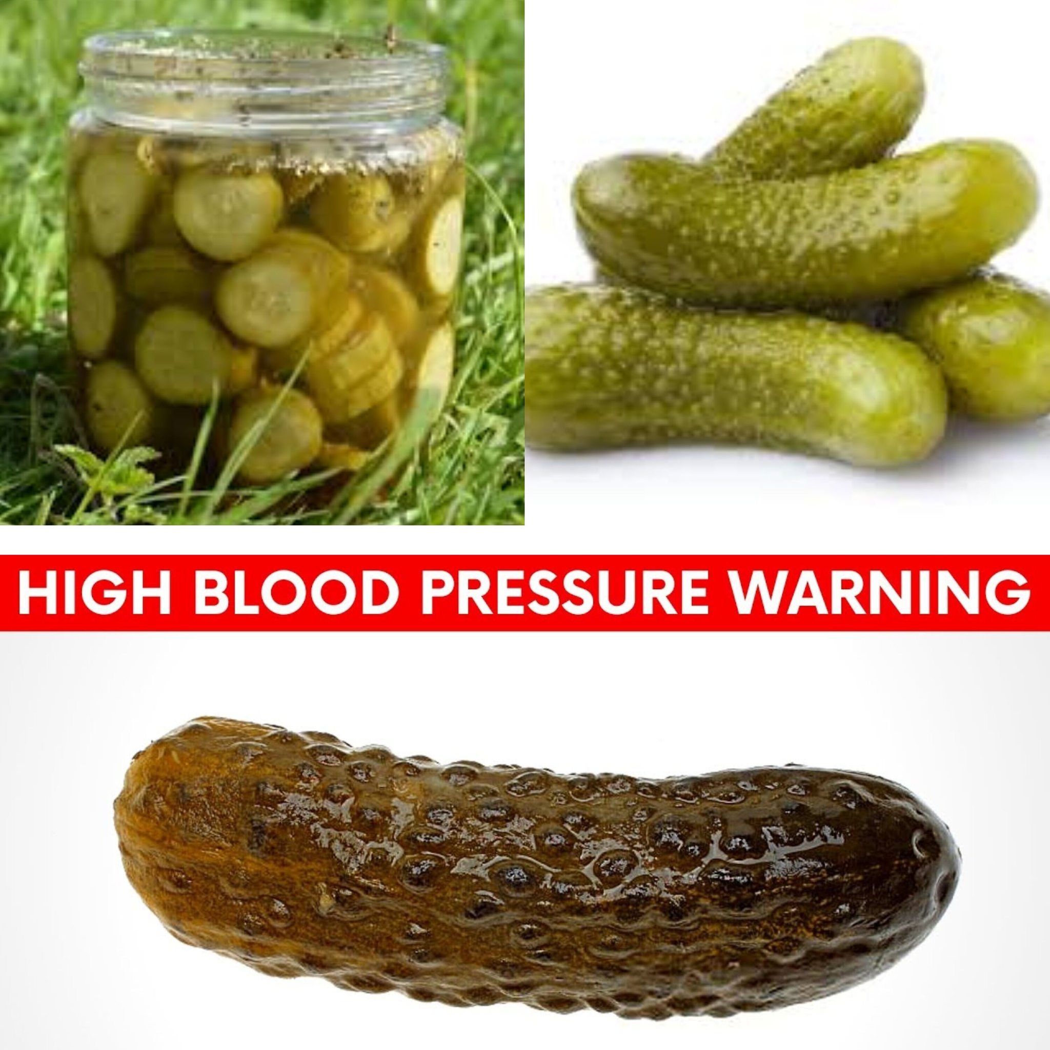 High Blood Pressure Warning – Foods You Should Stop Eating Right Now (Pickles Included)